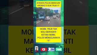 Mobil truk dan mobil polisi saling kejarpolisitruckberitaterkini masukberandaviralvideoshorts [upl. by Sidran]