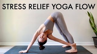 30 Min DESTRESS Yoga Flow  Full Body Stretch amp Strengthen [upl. by Leahcimauhsoj]