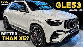 2024 MERCEDES AMG GLE 53 SUV NEW FACELIFT Better Than BMW X5 FULL Review Exterior Interior MBUX [upl. by Aubreir]