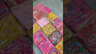 Phulkari dupatta embroidery hath ka work embroidery hatake work sabri phulkari [upl. by Maurene]