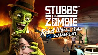 Stubbs the Zombie in Rebel Without a Pulse Gameplay PS4 [upl. by Akiam358]