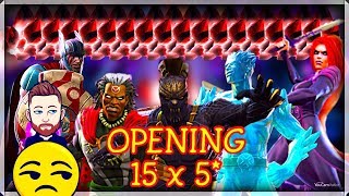 150 000 5Star Shards  Can I pull KILLMONGER  Crystal Opening  Marvel Contest Of Champions [upl. by Ellekcim245]