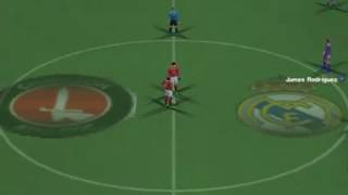 PES 2017 PS2 Charlton Athletic vs Real Madrid  Master League Division 2 [upl. by Aneral]