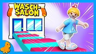 Hannah muss aus dem Waschsalon entkommen 💦 Playmobil Familie Vogel Roblox [upl. by Adnoral]