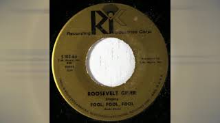 Roosevelt Grier – Fool Fool Fool 1964 [upl. by Venezia]