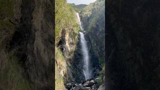 A beautiful three tired waterfall along the Salkantay trek [upl. by Nauht]