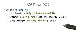 XSRF vs XSS [upl. by Aehtna]