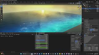 Blender stylized anime water tutorial [upl. by Dry]