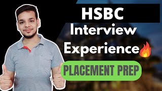 HSBC Interview Experience  HSBC Interview Questions  Online Test  Recruitment Process [upl. by Ferullo]