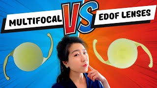 Multifocal vs EDOF lenses  Which Premium Lens Is The Best Fit For My Cataract Surgery [upl. by Jamal402]