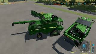 Farming Simulator 22 John Deere x9 1100 [upl. by Susie]