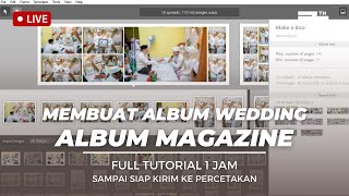 Cara Membuat Album Magazine Wedding Menggunakan Pixellu SmartAlbums 2 Full 1 Jam [upl. by Leia]