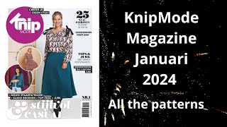 KnipMode 12024 KnipModeMagazine BurdaExtra FaitMain sewingMagazine knip [upl. by Aneer]