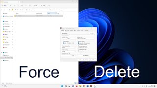 Force Delete a File that Cannot be Deleted Windows 11 [upl. by Brena]