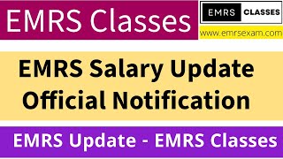 EMRS Update On September’s Salary amp Also About the Official Notification On salary Issued by NESTS [upl. by Grenier]