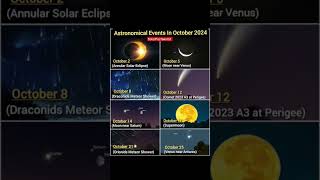 Astrological Events held on October astronomy trending nature science universe shorts trend [upl. by Loydie787]