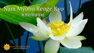 ❤️Nam Myoho Renge Kyo ❤️  🌻Daimoku 🌻 Nichiren Buddhism 🌈 [upl. by Zurek]