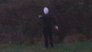 Entry10 REAL SLENDERMAN SIGHTING CAUGHT ON TAPE MARCH 2016 [upl. by Venable]