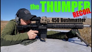 I love this thing 450BM rockin steel at 100 yards [upl. by Northway]