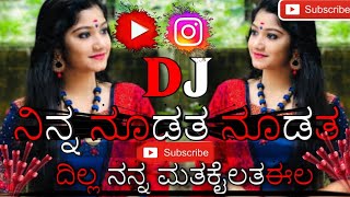 NINA NDAT DLIA DJ SONG KANNDA  DJ TIGER [upl. by Assiar538]