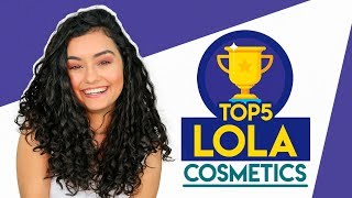 TOP 5 LOLA COSMETICS nolow poo vegan   Morena Raiz [upl. by Ardnovahs]