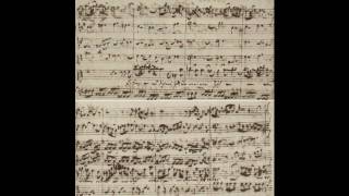 Bach Manuscript  Matthaeus Passion  39 [upl. by Ennovehs150]