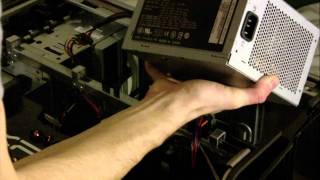 How To  Remove the Dell Power Supply from an XPS 710 [upl. by Anilat884]