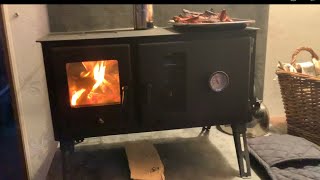 Outbacker Firebox Stove Pro  Instalation [upl. by Nibbs]