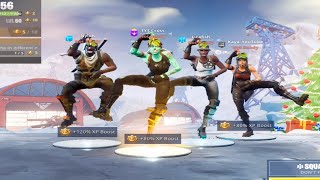 the sweatiest OG TRYHARD Fortnite squad ever 😱 Recon Expert Aerial Assault Trooper [upl. by Wera]