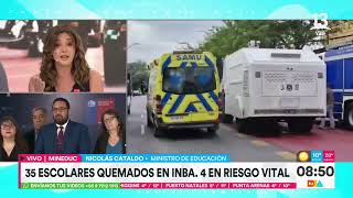 Cuatro estudiantes en riesgo vital y más de 30 heridos tras la explosión en IMBA  Tu Día  Canal 13 [upl. by Arlinda]