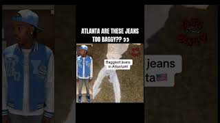 these too baggy jeans atlanta rap memes viral fyp drip drippy gangsigns lilbaby drake rp [upl. by Ahsaercal]