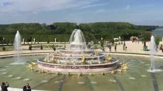 Versailles  La renaissance du bassin de Latone [upl. by Nosduh]