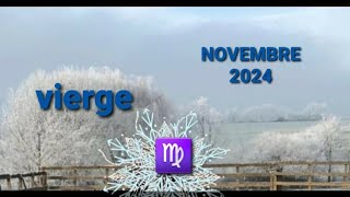 Vierge ♍ NOVEMBRE 2024 tarot horoscope vierge [upl. by Akerdna]