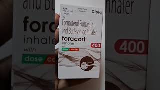 FORACORT 400 INHALER  FORMOTEROL AND BUDESONIDE INHALER  MEDICIN [upl. by Ajup902]