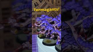 Tabletop ready Termagants for the Space Marine Board Game spacemarines tyranids warhammer [upl. by Latsyc]