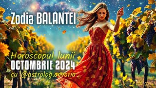 ♎BALANTA 🍂 Horoscop OCTOMBRIE 2024 Subtitrat RO 🍂LIBRA OCTOBER 2024 HOROSCOPE [upl. by Arrimat]