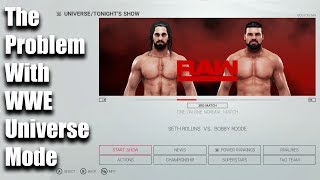 The Problem With WWE Universe Mode [upl. by Michiko]