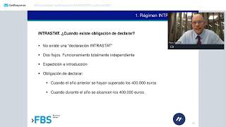 Taller práctico Cómo presentar la declaración de INTRASTAT a partir de 2022 [upl. by Cassilda]