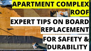 Apartment Roof Makeover Expert Tips on Board Replacement for a Safe amp Durable Roof [upl. by Kalinda92]