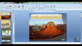 Comment créer un lien hypertexte dans PowerPoint 2007 [upl. by Abdel829]