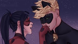 Ladynoir Texts  Miraculous Ladybug Comic Dub  Gao Comic [upl. by Eycal53]