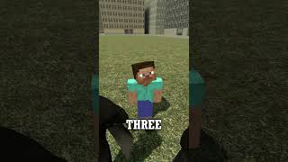 Billy gets blocked mortalkombat mk1 scream minecraft steve minecraftshorts mojang [upl. by Otreblif]