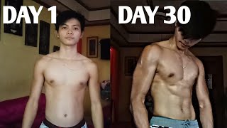 30 Days QUARANTINE PUSH UPS CHALLENGE Epic Transformation [upl. by Oneladgam]