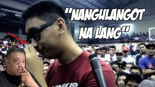 Loonie vs BLKD  Reaction Video  Tito Shernan SAYANG NAG CHOKE [upl. by Loss]