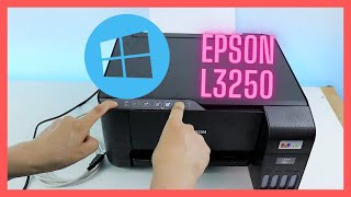 Impresora Epson L3250 ¡Configurarla en Windows nunca fue tan fácil [upl. by Bille387]