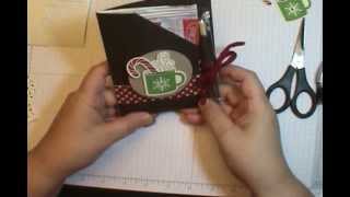 10 Min Tuesday Video Easy Cocoa Packet Holder [upl. by Yerrot]