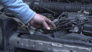 Car Fluids amp Tires  How to Change Radiator Fluid [upl. by Eilla151]