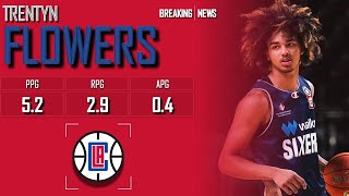 LOS ANGELES CLIPPERS Trentyn Flowers ᴴᴰ [upl. by Weber]