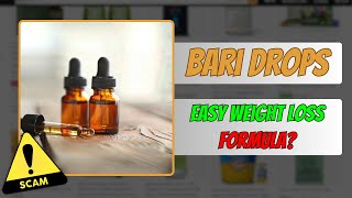 Bari Drops Review Does It WORKS [upl. by Romaine]