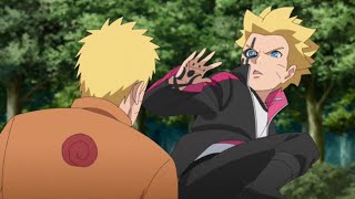 Karma Boruto Vs Naruto Full Fight l Boruto Episode 196 [upl. by Icaj]